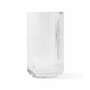 Lyngby Porcelæn - Vase en verre, H 25 cm, transparent