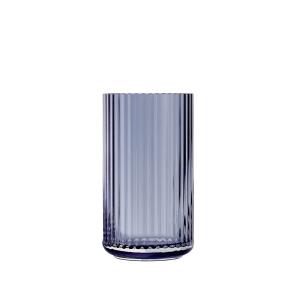 Lyngby Porcelæn - Vase en verre, h 12,5 cm, midnight blue