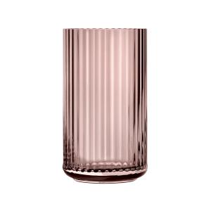 Lyngby Porcelæn - Vase en verre, H 25 cm, burgundy