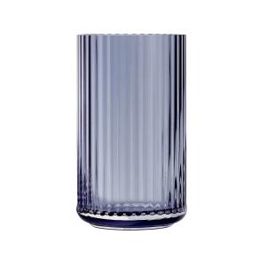 Lyngby Porcelæn - Vase en verre, H 25 cm, midnight blue