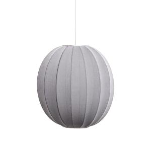Made by hand - Suspension en maille ø 60 cm, argent