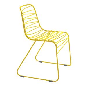 MAGIS - Flux Chaise d'extérieur, jaune
