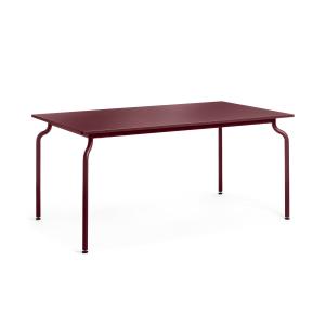 MAGIS - South Table de jardin, 160 x 90 cm, bordeaux