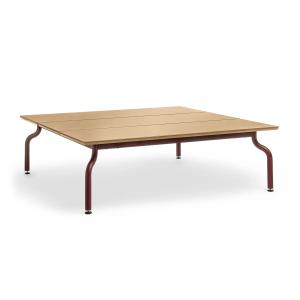 Magis - South Table de jardin basse, 120 x 120 cm, teck / b…