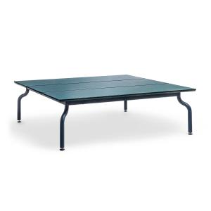 Magis - South Table de jardin basse, 120 x 120 cm, bleu nui…
