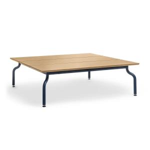 Magis - South Table de jardin basse, 120 x 120 cm, teck / b…