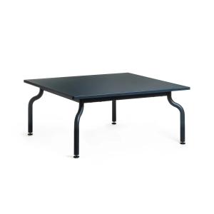 Magis - South Table de jardin basse, 90 x 90 cm, bleu nuit