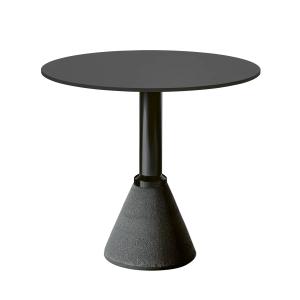 Magis - Table one bistro ø 79 cm, noir / noir