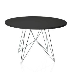 Magis - Tavolo XZ3 (rond), chromé / noir