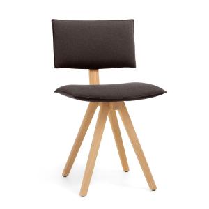 Magis - Trave Chaise, frêne avec finition en chêne / brun f…