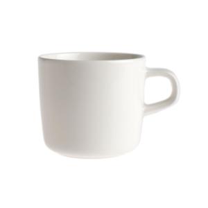 Marimekko - Oiva Tasse avec poignée 200 ml, blanche