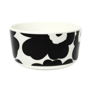 Marimekko - Oiva Unikko Bol 500 ml, blanc / noir