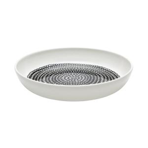 Marimekko - Oiva Räsymatto Plaque profonde Ø 20,5 cm, noir…