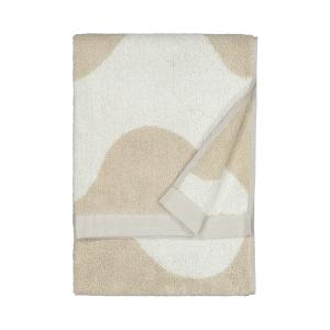 Marimekko - Lokki Serviette de bain 50 x 70 cm, beige / bla…