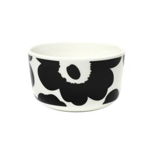 Marimekko - Oiva Unikko Bol 250 ml, blanc / noir