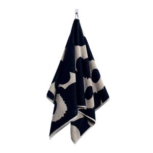 Marimekko - Unikko Serviette 50 x 70 cm, noir / sable