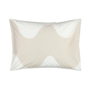 Marimekko - Lokki Taie d'oreiller 50 x 60 cm, blanc / beige
