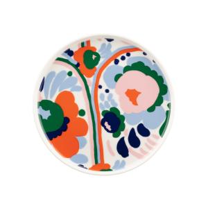 Marimekko - Oiva Karuselli Assiette, Ø 20 cm, blanc / bleu…