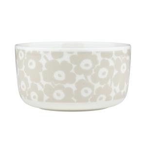 Marimekko - Oiva Pikkuinen Unikko bol, 500 ml, blanc / pail…