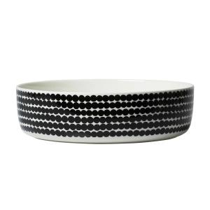Marimekko - Oiva räsymatto bol 3 l, blanc / noir