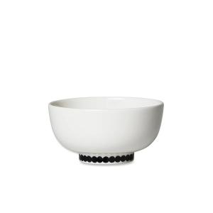 Marimekko - Oiva räsymatto bol, 300 ml, blanc / noir