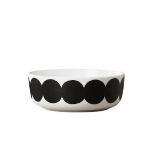 Marimekko - Oiva räsymatto bol 400 ml, blanc / noir