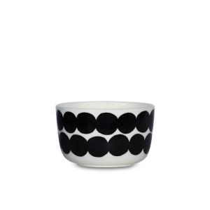 Marimekko - Oiva Siirtolapuutarha Bol 250 ml, blanc / noir