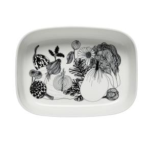 Marimekko - Oiva Siirtolapuutarha Plat de service, 20,5 x 2…