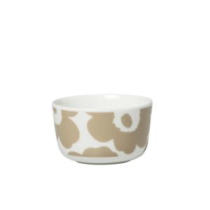 Marimekko - Oiva Unikko Bol 250 ml, blanc / beige