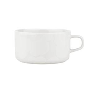 Marimekko - Oiva Unikko Tasse à thé, 250 ml, blanc