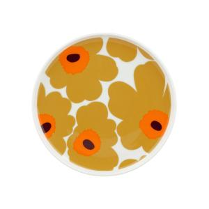 Marimekko - Oiva Unikko Assiette Ø 20 cm, blanc / caramel /…