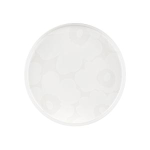 Marimekko - Marimekko - Oiva Unikko Assiette Ø 20 cm, blanc…