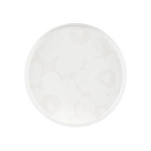 Marimekko - Marimekko - Oiva Unikko Assiette Ø 20 cm, blanc…