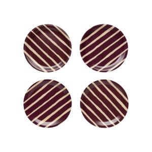 Marimekko - Piccolo dessous de verre Ø 9 cm, naturel / bour…