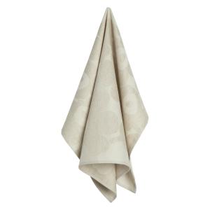 Marimekko - Pieni Unikko Torchon, blanc cassé / beige