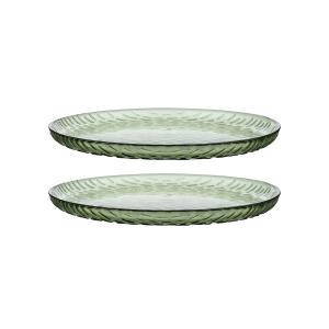 Marimekko - Syksy Assiette, Ø 17 cm, olive (set de 2)