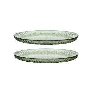 Marimekko - Syksy Assiette, Ø 17 cm, olive (set de 2)
