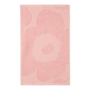 Marimekko - Unikko Serviette d'invité, 30 x 50 cm, rose / p…