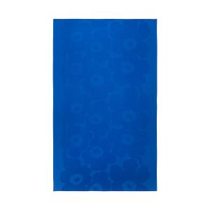 Marimekko - Unikko Nappe, 140 x 250 cm, bleu foncé / bleu