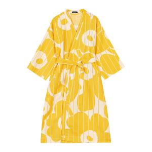 Marimekko - Vesi Unikko Peignoir, L / XL, jaune printemps /…