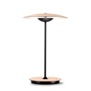 marset - Ginger LED Lampe de table à accu 20 M, chêne / bla…