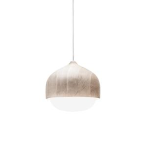 Mater - Suspension lumineuse Terho, bois d'aulne, moyen for…