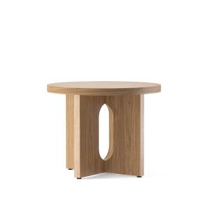 Audo - Androgyne Table d'appoint Ø 50 cm, chêne naturel