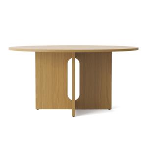 Audo - Androgyne Table de salle à manger Ø 150 cm, chêne na…