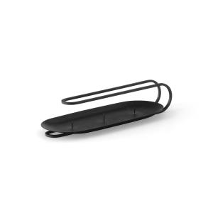 Audo - Clip Bougeoir, 3 branches, H 5 cm, noir