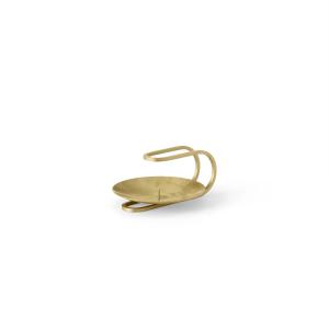 Audo - Clip Bougeoir, H 5 cm, laiton