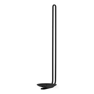 Audo - Clip porte-bougie mural, H 34 cm, noir