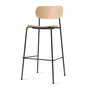 Audo - Co Bar Chair, H 104,5 cm, structure en acier noir /…