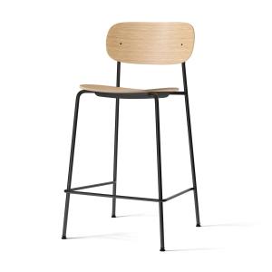 Audo - Co Counter Chair, H 94,5 cm, structure en acier noir…