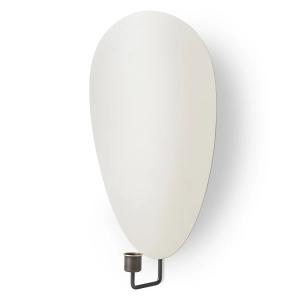 Audo - Flambeau Bougeoir mural, H 40 cm, gris / laiton bron…